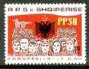Albania 1989 Democratic Front Congress unmounted mint, SG 2421, Mi 2402*, stamps on constitutions, stamps on politics