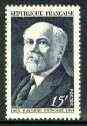 France 1950 Raymond Poincar (French PM prior to WW1) unmounted mint SG 1092*, stamps on , stamps on  ww1 , stamps on personalities, stamps on constitutions