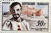 France 1959 Father Charles de Foucauld (missionary) unmounted mint SG 1415, stamps on religion, stamps on missionaries, stamps on camels