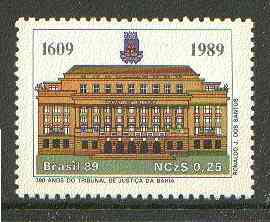 Brazil 1989 Bahia Court of Justice unmounted mint SG 2343*, stamps on justice, stamps on legal, stamps on  law , stamps on 