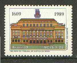 Brazil 1989 Bahia Court of Justice unmounted mint SG 2343*, stamps on , stamps on  stamps on justice, stamps on legal, stamps on  stamps on  law , stamps on  stamps on 