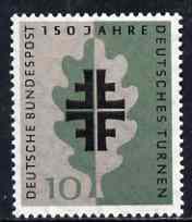 Germany - West 1958 150 Years of German Gymnastics unmounted mint SG 1210, stamps on , stamps on  stamps on sport, stamps on gymnastics, stamps on  stamps on  gym , stamps on  stamps on gymnastics, stamps on  stamps on 