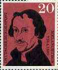 Germany - West 1960 Death Anniversary of Philip Melanchthon (Protestant Reformer) unmounted mint SG 1242, stamps on , stamps on  stamps on personalities, stamps on religion