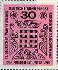Germany - West 1967 Evangelical Churches Day unmounted mint SG 1441*, stamps on religion