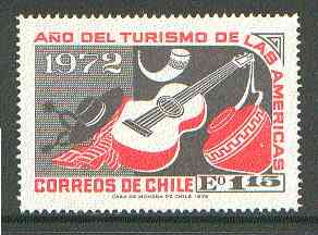 Chile 1972 Folklore & Handicrafts 1E15 from Tourism Year set unmounted mint SG 702*