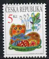Czech Republic 2000 Easter (Painted Eggs) unmounted mint*, stamps on easter, stamps on eggs