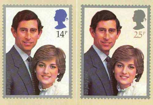 Great Britain 1981 Royal Wedding set of 2 PHQ cards unused and pristine, stamps on , stamps on  stamps on royalty, stamps on  stamps on diana, stamps on  stamps on charles, stamps on  stamps on 