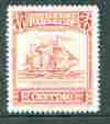 Paraguay 1946 Paddle Steamer 1c red from Colours Changed Pictorial set, unmounted mint SG 640*, stamps on ships, stamps on paddle steamers
