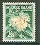 Norfolk Island 1962 Rose Apple 2s8d (from 1960 def set) superb used with light corner cds cancel SG 34, stamps on flowers, stamps on fruit