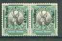 South West Africa 1926 Springbok horiz bi-lingual pair opt'd, unmounted mint SG 41, stamps on animals, stamps on sprinboks, stamps on 