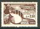 Brazil 1957 National Steel Co's Expansion unmounted mint, SG 955, stamps on , stamps on  stamps on steel, stamps on industry