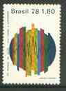 Brazil 1978 World Hypertension Month unmounted mint, SG 1708*, stamps on medical, stamps on blood, stamps on heart