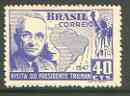 Brazil 1947 Visit President Truman (without gum) SG 742