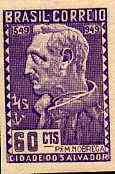 Brazil 1949 Father Nobrega (Founding of Bahia) without gum SG 786*, stamps on religion