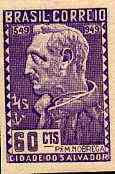 Brazil 1949 Father Nobrega (Founding of Bahia) without gum SG 786*, stamps on , stamps on  stamps on religion