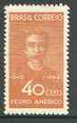 Brazil 1943 Birth Centenary of Pedro Americo (artist & author) unmounted mint, SG 692, stamps on arts, stamps on literature, stamps on personalities