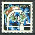 Brazil 1977 National Observatory unmounted mint, SG 1682, stamps on , stamps on  stamps on space, stamps on telescope, stamps on astronomy, stamps on  stamps on 