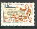 Brazil 1970 Opera Centenary (Carlos Gomes) unmounted mint SG 1288, stamps on , stamps on  stamps on music, stamps on opera, stamps on composers