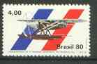 Brazil 1980 Anniversary of First S Atlantic Flight (Latecoere Seaplane) unmounted mint SG 1846, stamps on aviation, stamps on flying boats