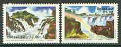 Brazil 1982 Guaira's Seven Falls set of 2 unmounted mint, SG 1952-53*