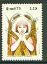 Brazil 1979 Thanksgiving Day (Woman & Wheat) unmounted mint, SG 1804, stamps on wheat, stamps on food, stamps on women