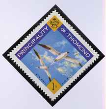 Thomond 1960 Sea Gulls 1s (Diamond shaped) def unmounted mint*, stamps on birds