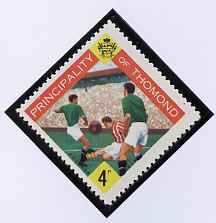 Thomond 1960 Football 4d (Diamond shaped) def unmounted mint*, stamps on , stamps on  stamps on football, stamps on  stamps on sport