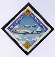 Thomond 1960 Jet Liner 2s (Diamond shaped) def unmounted mint*