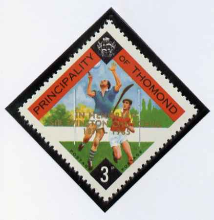 Thomond 1965 Hurling 3d (Diamond-shaped) with 