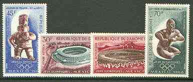 Dahomey 1968 Mexico Olympic Games set of 4 unmounted mint, SG 343-46*