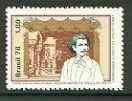 Brazil 1978 La Scala Opera House (Carlos Gomes) unmounted mint SG 1703*, stamps on music, stamps on opera, stamps on composers