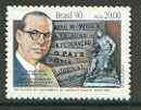 Brazil 1990 Birth Centenary of Lindolio Collor (journalist) unmounted mint SG 2409*, stamps on , stamps on  stamps on newspapers