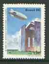 Brazil 1986 Bartolemeu de Gusmao Airport (Zeppelin) unmounted mint SG 2266*, stamps on aviation, stamps on airports, stamps on airships, stamps on zeppelins