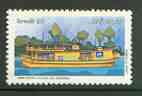 Brazil 1990 Amazon River Post Network unmounted mint, SG 2425*, stamps on postal, stamps on rivers, stamps on ships