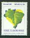 Brazil 1989 'Our Nature' Project unmounted mint, SG 2350*, stamps on nature, stamps on heart, stamps on trees