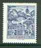 Austria 1957 Dragon Fountain 2s blue (from Buildings set) unmounted mint, SG 1310, stamps on fountains, stamps on dragons
