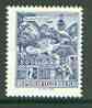 Austria 1957 Dragon Fountain 2s blue (from Buildings set) unmounted mint, SG 1310, stamps on fountains, stamps on dragons