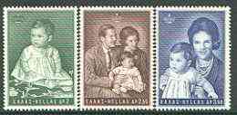 Greece 1966 Princess Alexia set of 3 unmounted mint, SG 1035-37, stamps on royalty