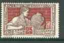 France 1924-25 Potter & Vase 25c brown-lake & purple (from International Exhibition set) unmounted mint SG 408*