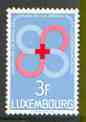 Luxembourg 1968 Blood Donors & Red Cross unmounted mint SG 827*, stamps on red cross, stamps on blood