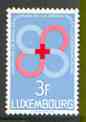 Luxembourg 1968 Blood Donors & Red Cross unmounted mint SG 827*, stamps on red cross, stamps on blood