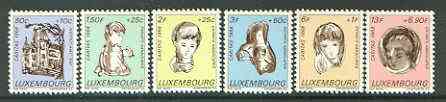 Luxembourg 1968 National Welfare Fund (Handicapped Children) set of 6 unmounted mint, SG 829-34*