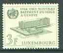 Luxembourg 1966 World Health Organisation unmounted mint, SG 778, stamps on , stamps on  stamps on united nations, stamps on  stamps on  who , stamps on  stamps on medical