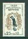 France 1960 World Refugee Year unmounted mint SG 1483*, stamps on refugees