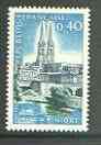 France 1966 Congress of Philatelic Societies unmounted mint SG 1719*, stamps on postal, stamps on 