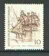 Germany - West Berlin 1969 The Bus Driver 5pf (from 19th Century Berliners set) unmounted mint SG B322*, stamps on horses, stamps on transport, stamps on buses