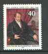 Germany - West Berlin 1973 Birth Bicentenary of Ludwig Tieck (poet) unmounted mint SG B440*, stamps on personalities, stamps on literature, stamps on poetry