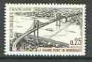 France 1967 Bordeaux Great Bridge unmounted mint, SG 1751*, stamps on bridges, stamps on civil engineering