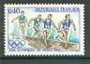 France 1968 Mexico Olympics (Relay) unmounted mint, SG 1805*, stamps on olympics, stamps on relay