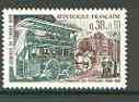 France 1969 Stamp Day (Horse-drawn Postal Bus) unmounted mint SG 1824*, stamps on , stamps on  stamps on postal, stamps on horses, stamps on buses, stamps on transport